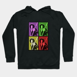 Phil Lynott Thin Lizzy Pop Art Hoodie